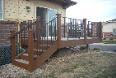 small brown deck
